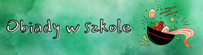 baner obiady w szkole