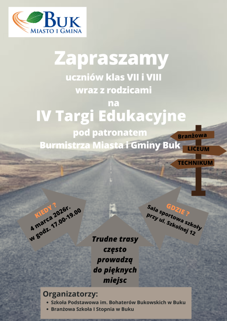 Plakat targi edukacyjne